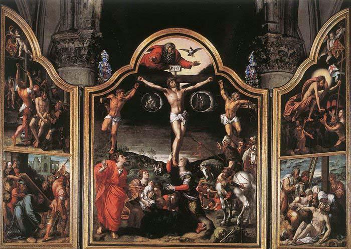 Bernaert Van Orley Altarpiece of Calvary